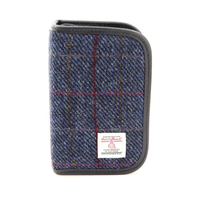 Harris Tweed Shoe Cleaning Kit in Blue Tweed