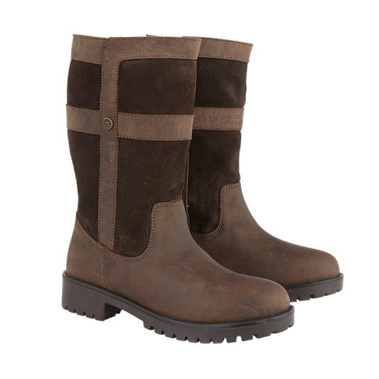 Cabotswood Henley Mid Calf Country Boots Oak/Chocolate