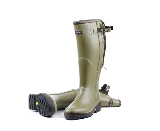 Gumleaf Royal Zip Wellington Boots