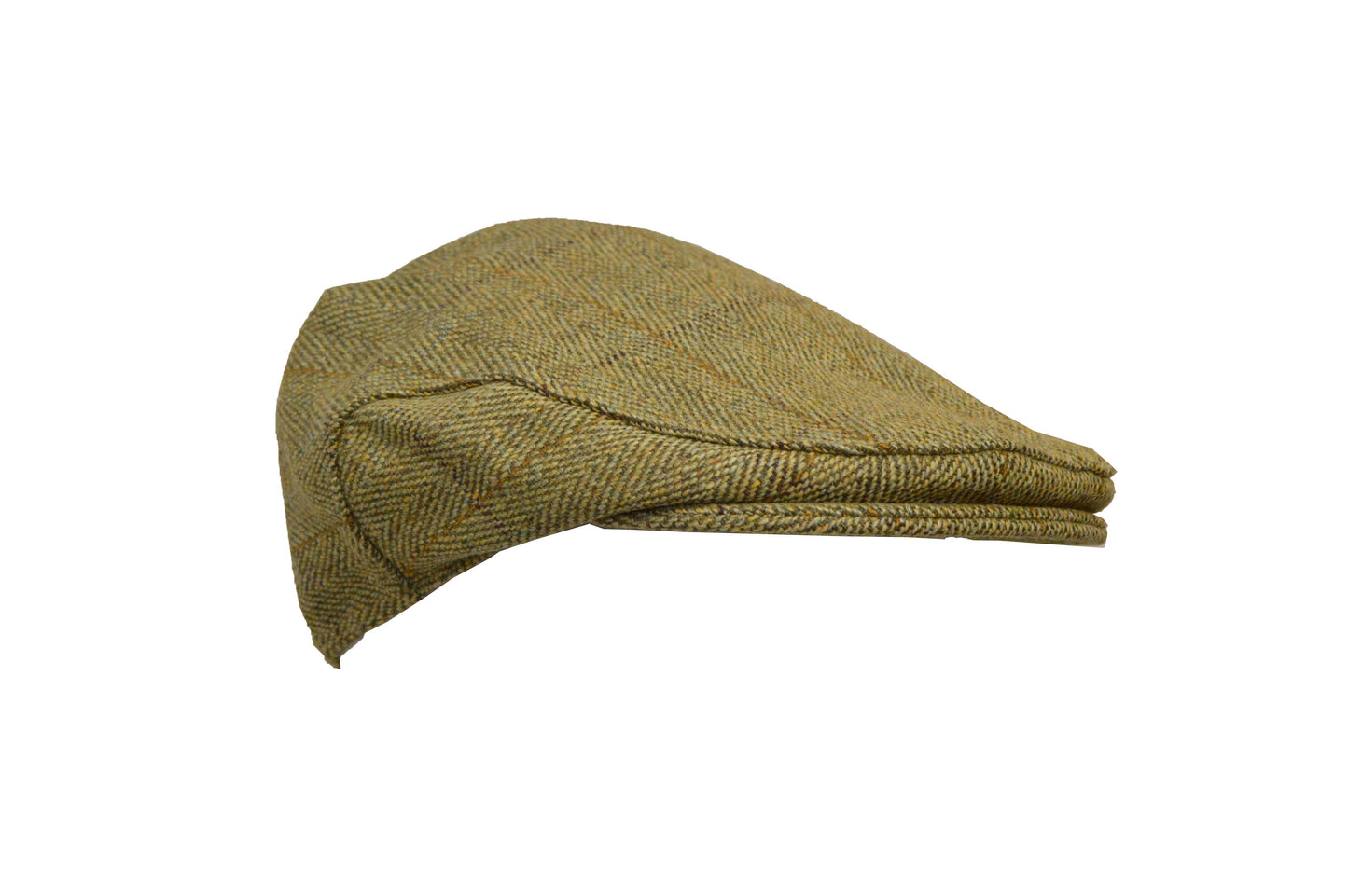 Walker & Hawkes Derby Tweed Flat Cap in Light Sage