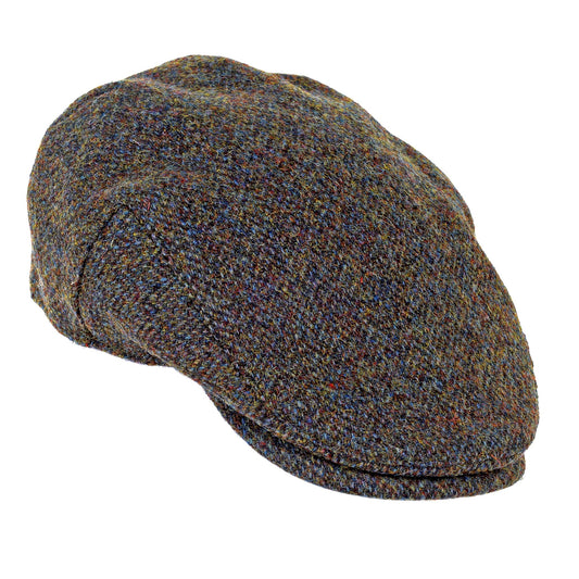 Harris Tweed Forest Flat Cap